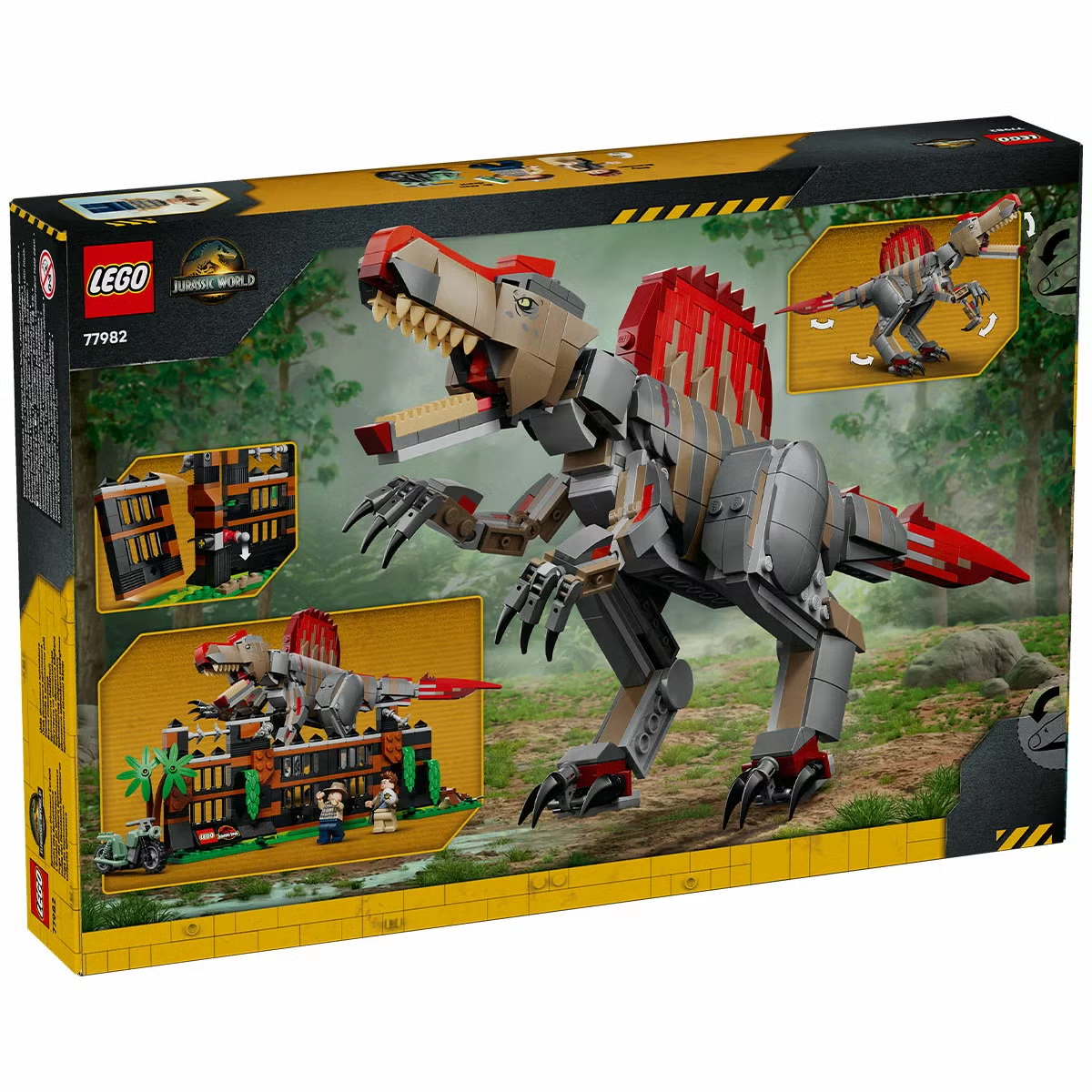 LEGO 77982 Jurassic World – Spinosaurus Dinosaur Escape