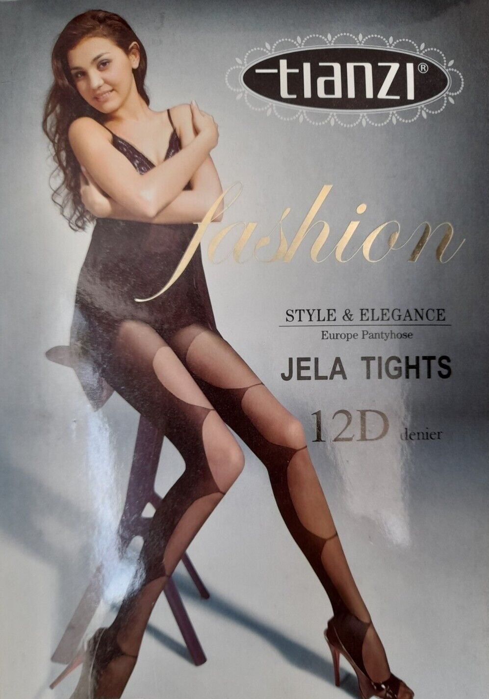 Tianzi Woman Fashion Style Elegance Europe Pantyhouse Tights 12D (8535) New
