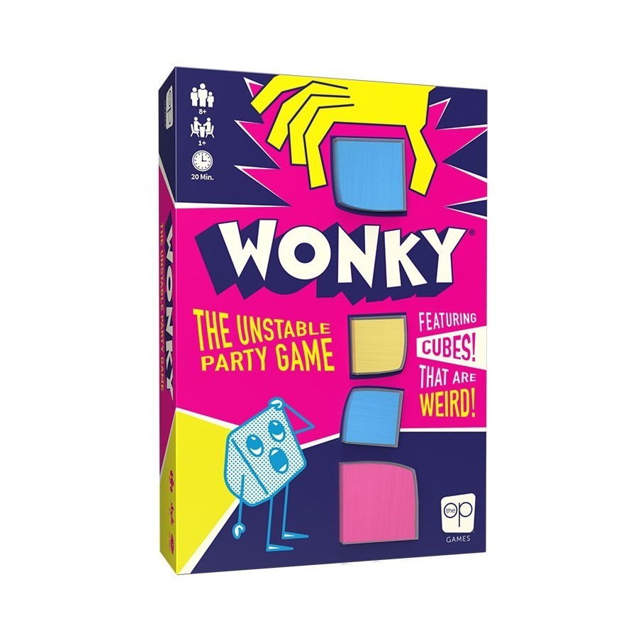 Wonky: The Unstable Cube Party Board Game Cards