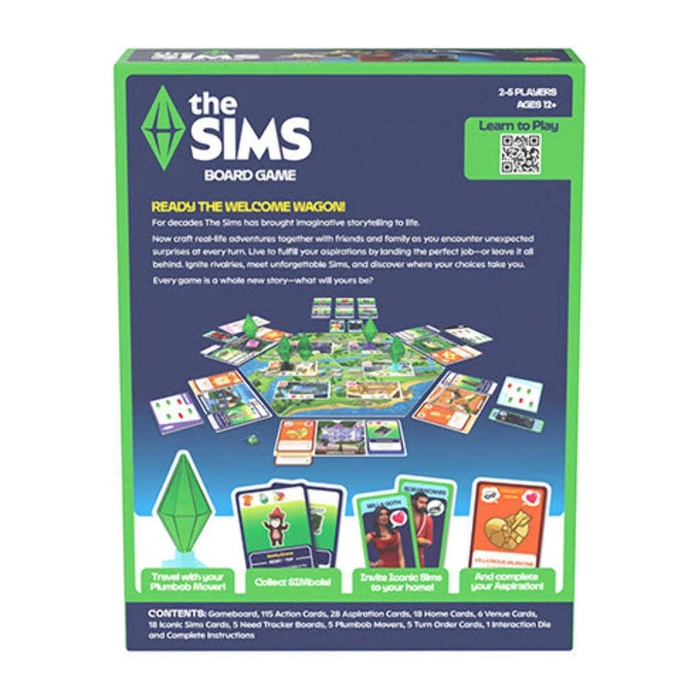 The Sims Board Game 2-5 Players AGES 12+