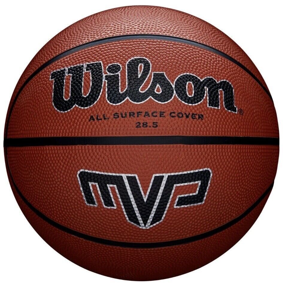 Wilson Size 7 6 5 MVP Indoor/Outdoor All Surface Basketball 8 Panel Design BALL