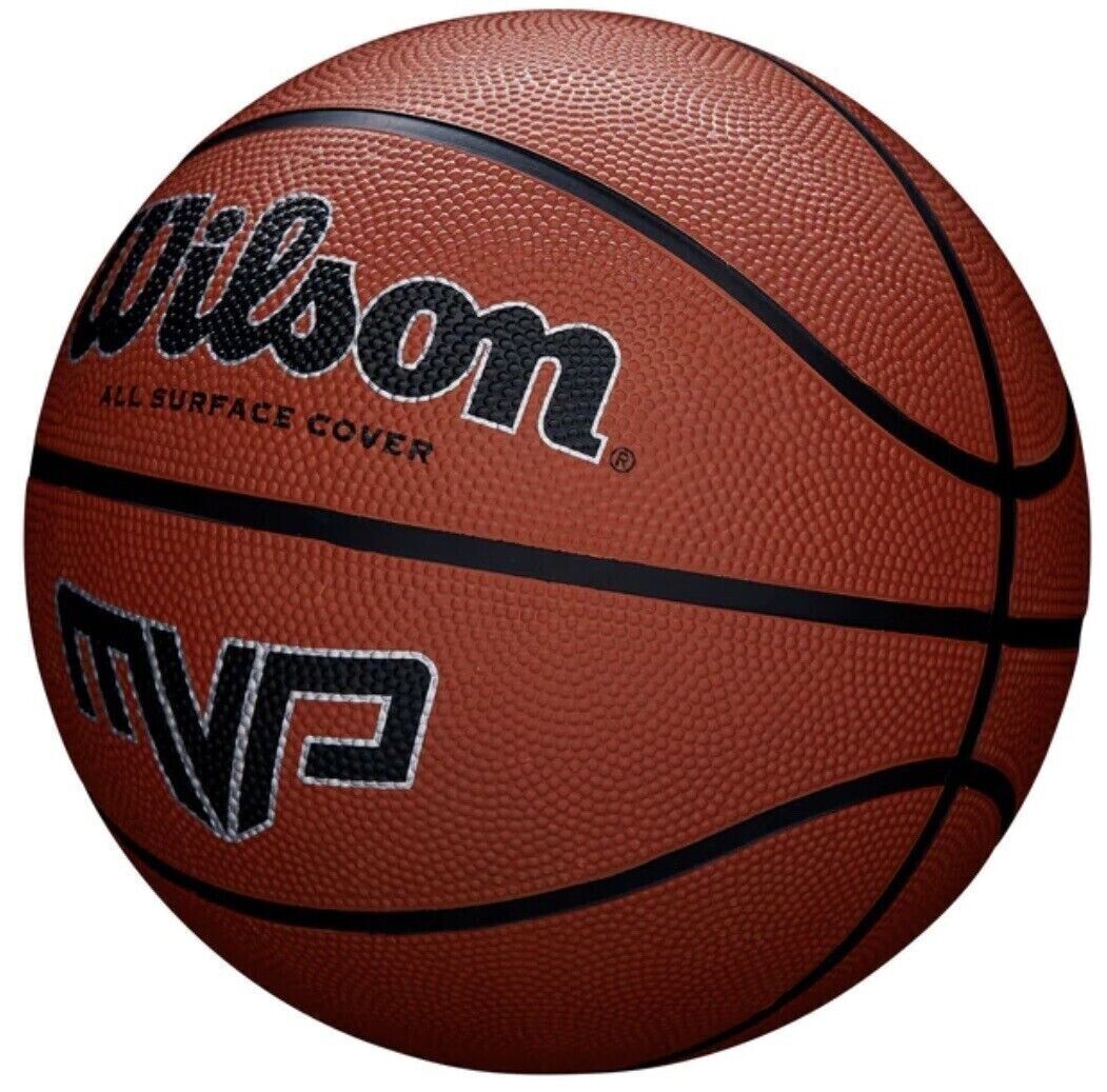 Wilson Size 7 6 5 MVP Indoor/Outdoor All Surface Basketball 8 Panel Design BALL