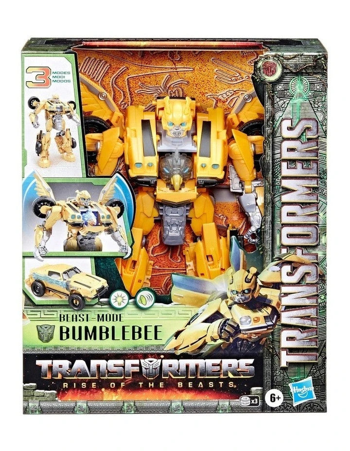 Hasbro Transformers Bumblebee Beast-Mode Rise of the Beasts 28cm Action Figures