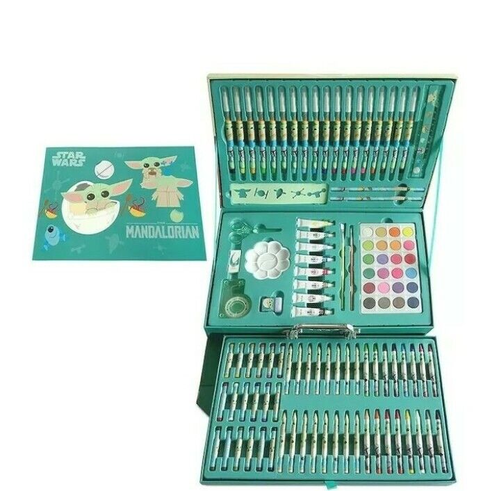 Disney Star Wars Baby Yoda Mega Art Kit Set The Child - Art Brand New