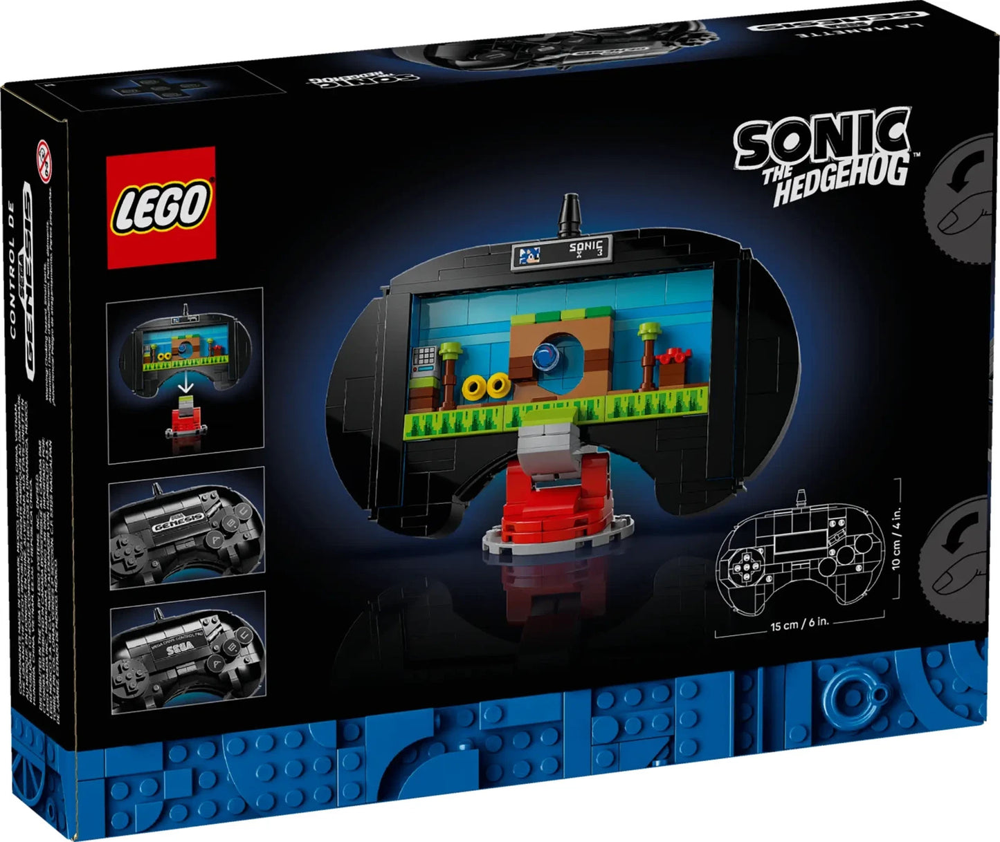 LEGO 40769 SEGA Genesis Controller Sonic The Hedgehog Brand New (Damaged box)