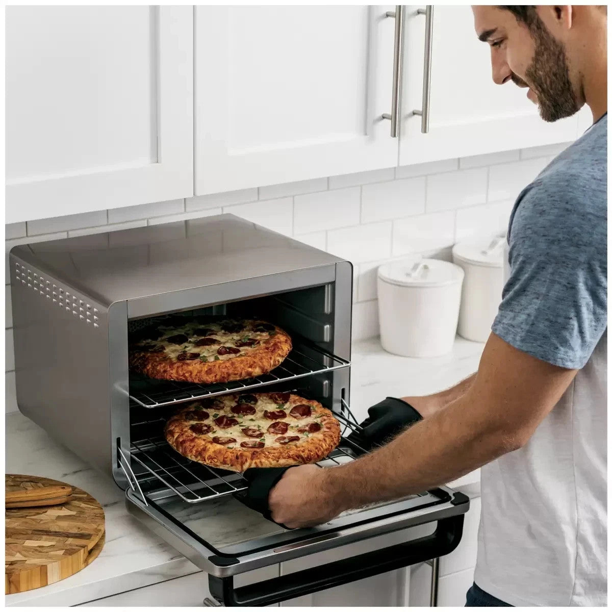 Ninja Foodi 8-in-1 Pro Air Fry Oven Extra Large Black/Grey DT200 - Free Shipping