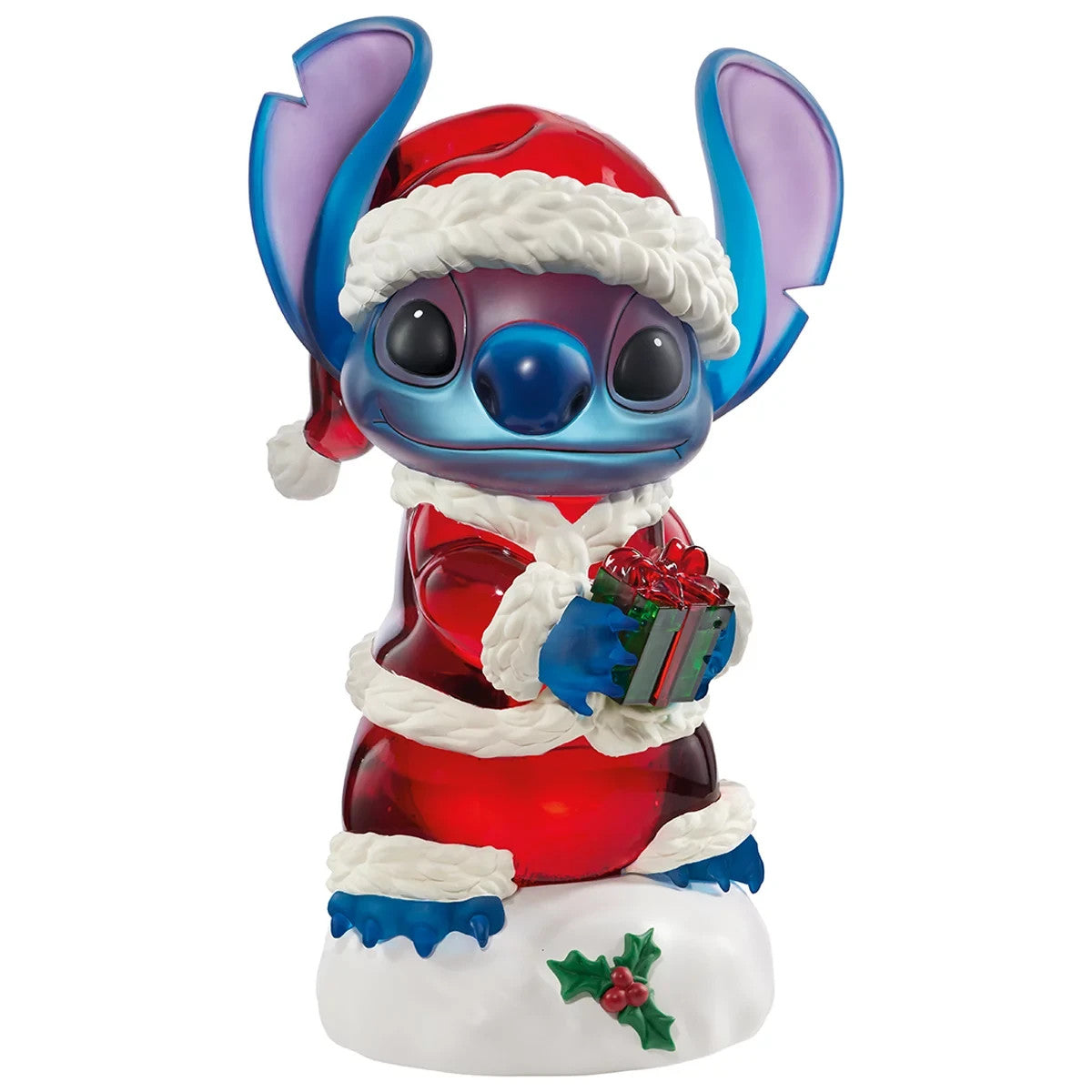 Stitch - Christmas Lantern With Glitter And LED Lights 41cm