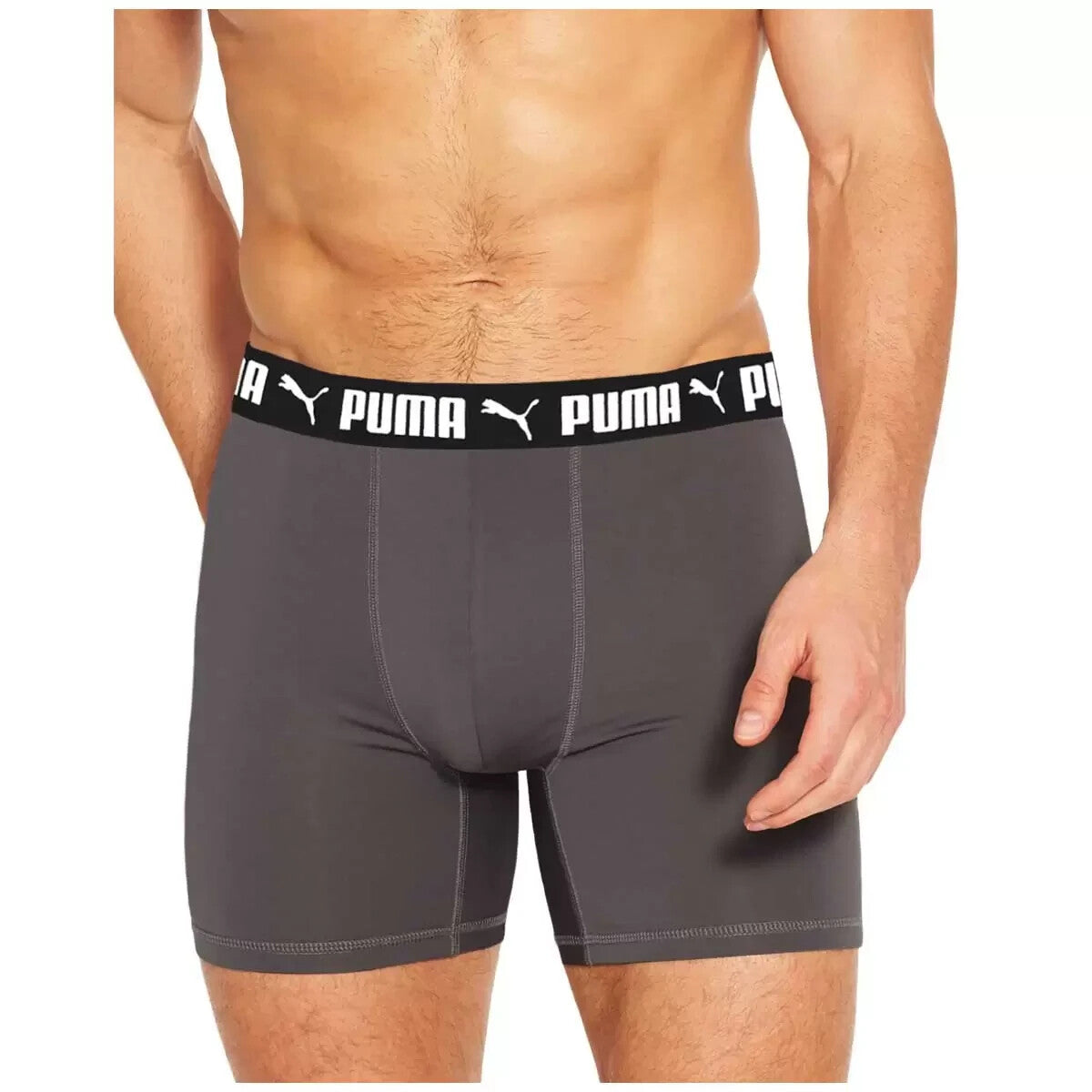 Puma Mens Boxer Brief Small 5 Pack - Sport Luxe Performance Athletic Underwear