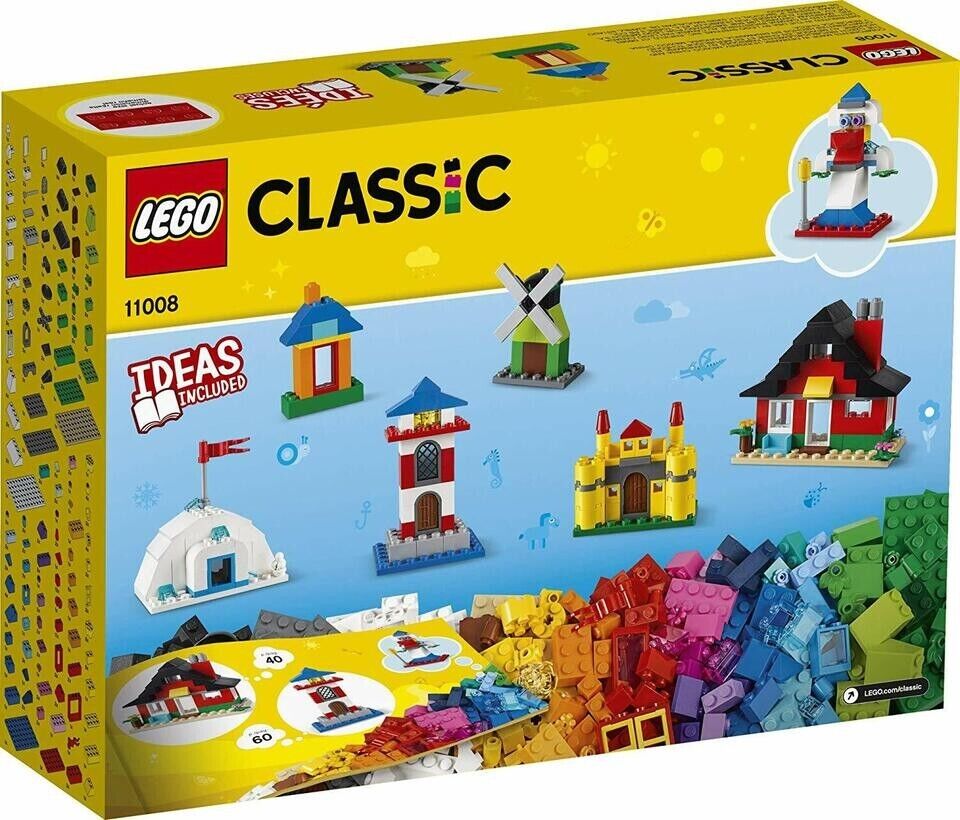 LEGO 11008 CLASSIC BRICKS AND EYES HOUSES SET - BRAND NEW