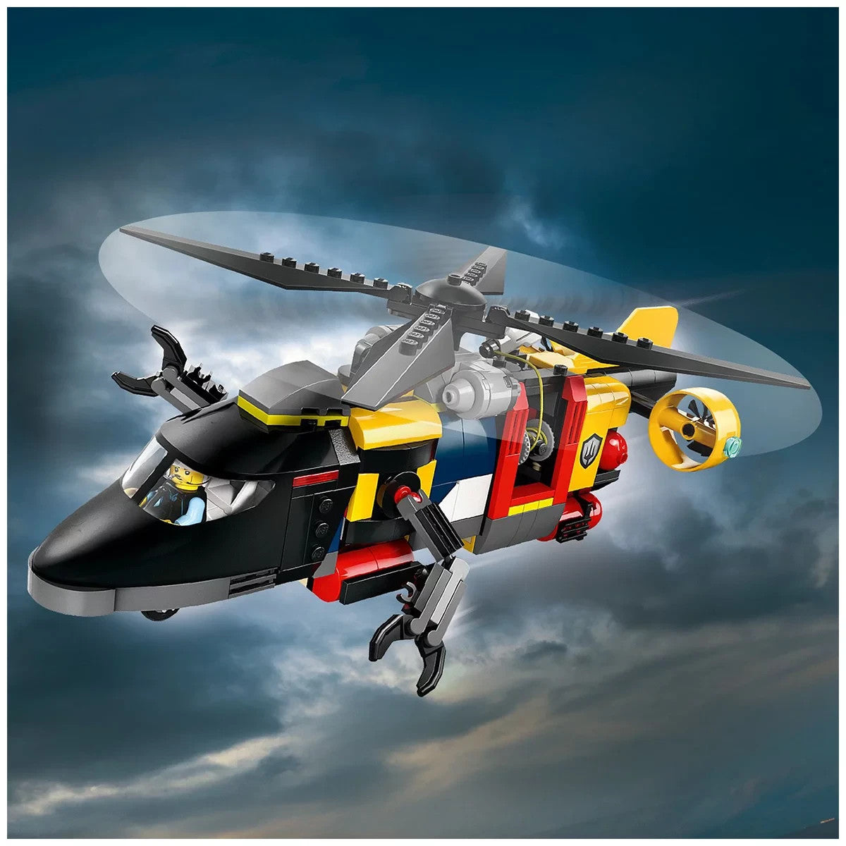 LEGO City 60462 - Helicopter, Fire Truck & Submarine Remix
