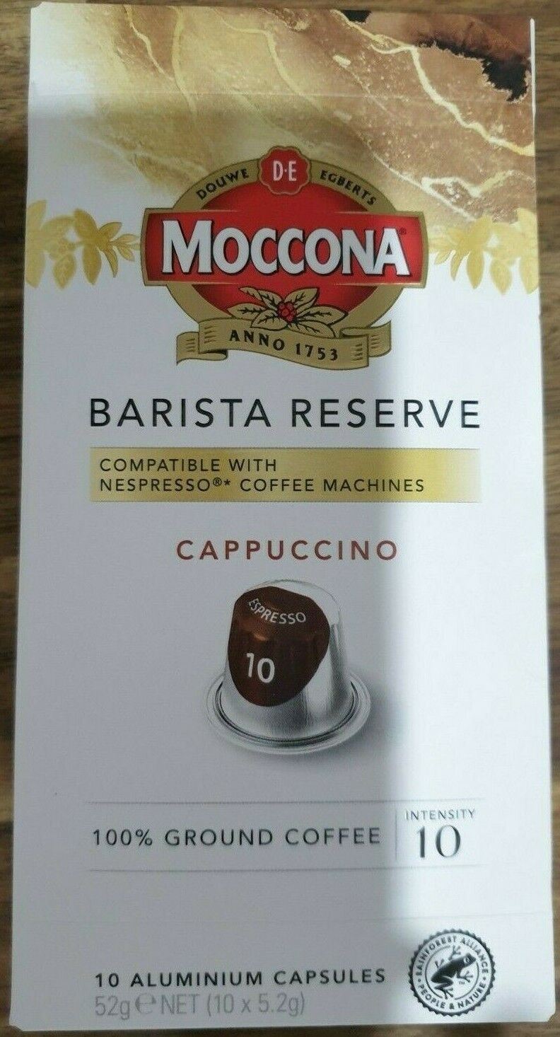 Moccona Barista Reserve Espresso Coffee Pods Capsules