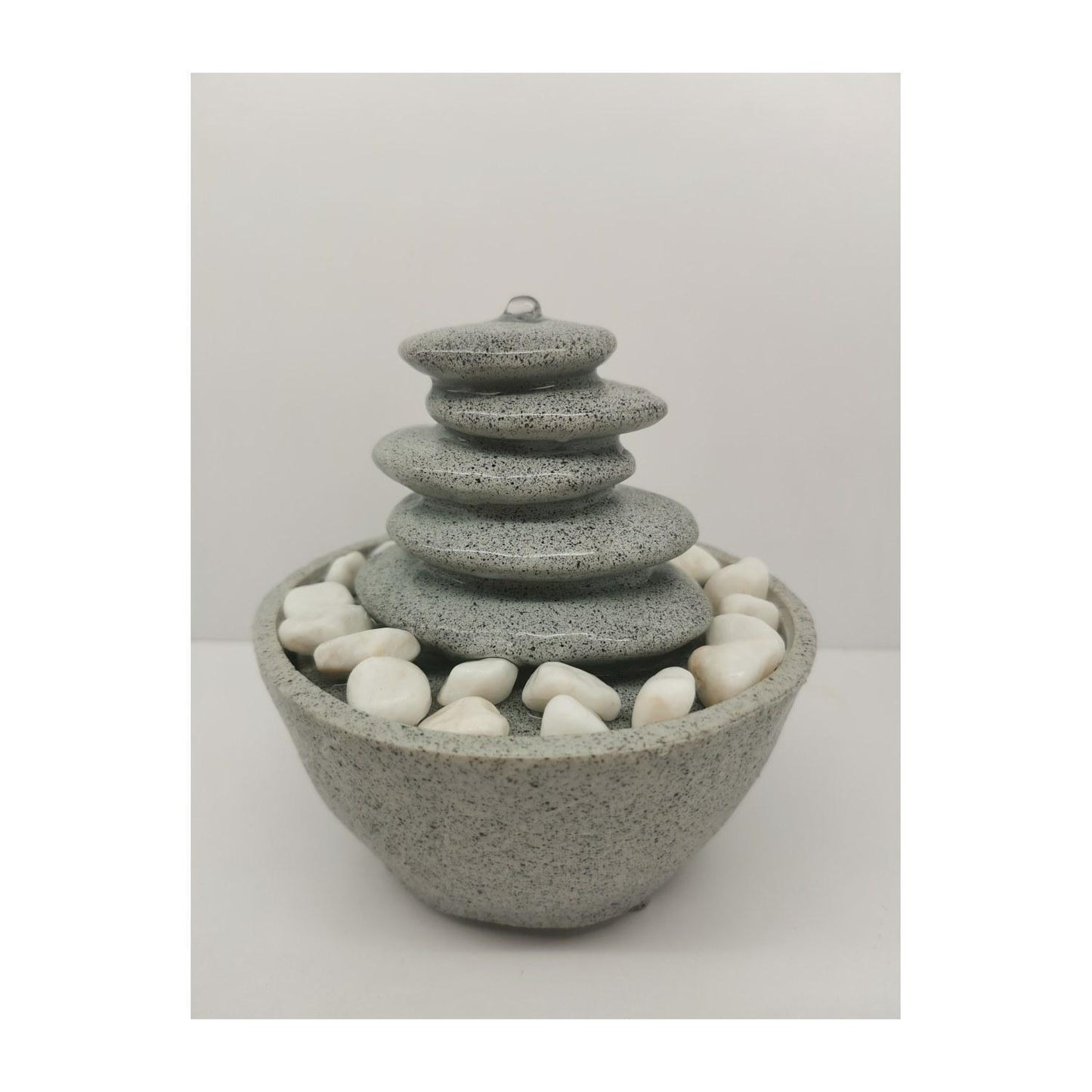 Wanderlust Meditation Fountain indoor Outdoor table top Stacking Stones Water