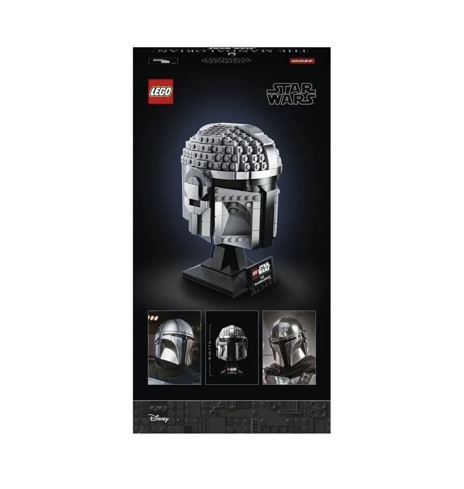LEGO 75328 Star Wars The Mandalorian Helmet Brand New Sealed