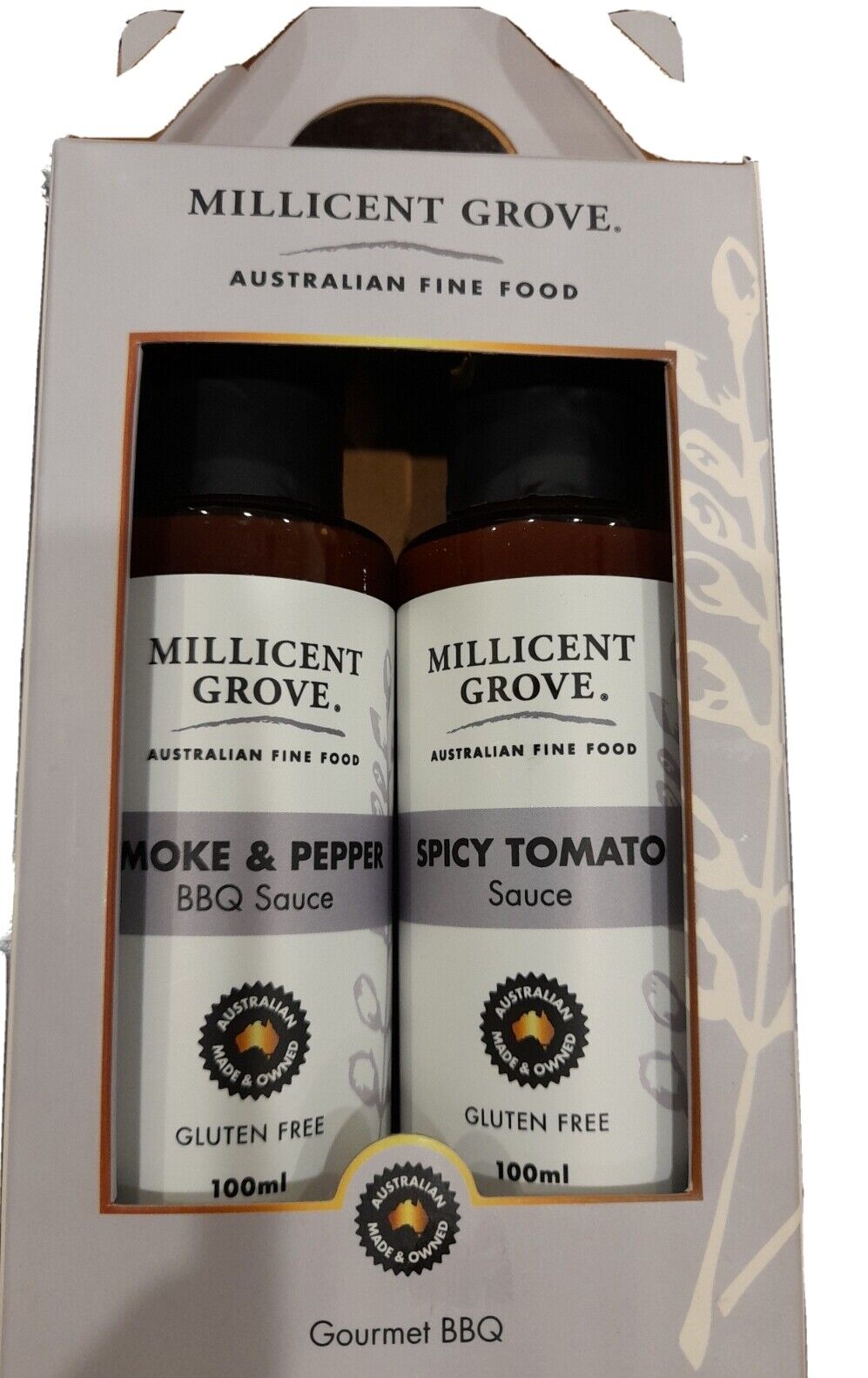 Millicent Grove Gourmet BBQ Dual Pack 100ml Brand New