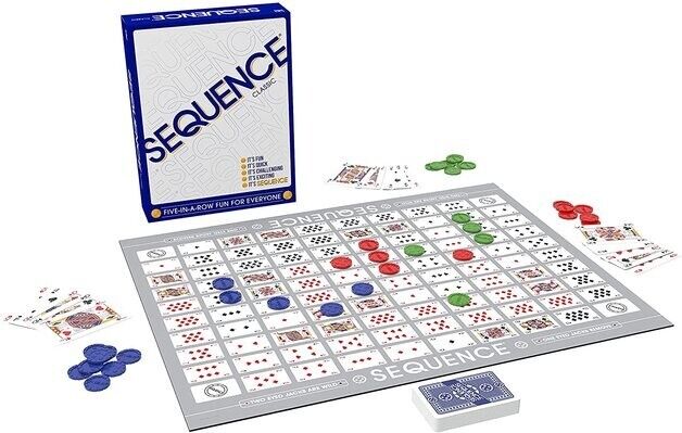 Sequence Classic - Strategy Board Family Game NEW