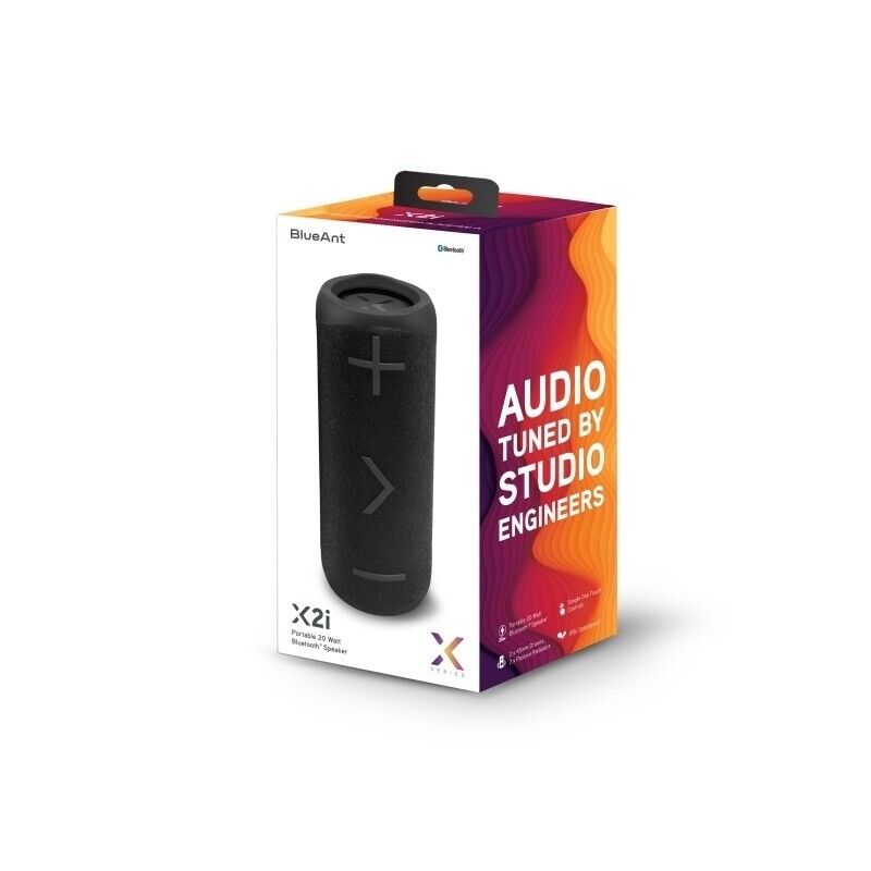 BlueAnt X2i Portable Bluetooth Speaker With Deep Bass 12 hours play/45 mm Driver