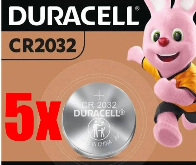 DURACELL CR2032 LITHIUM COIN BATTERY 3V 1-5 Pack New & Sealed