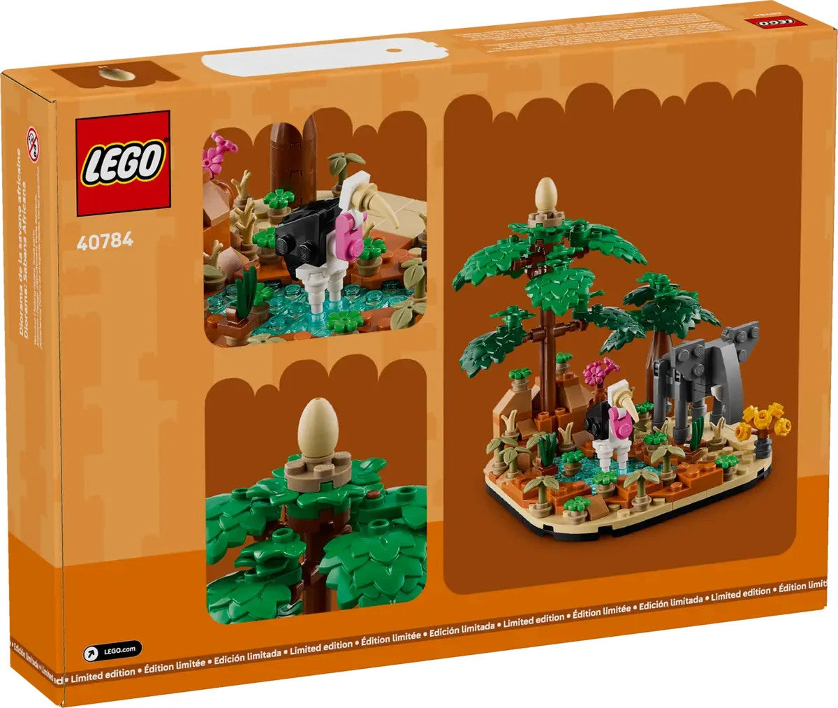Lego 40784 African Savanna Diorama New And Sealed
