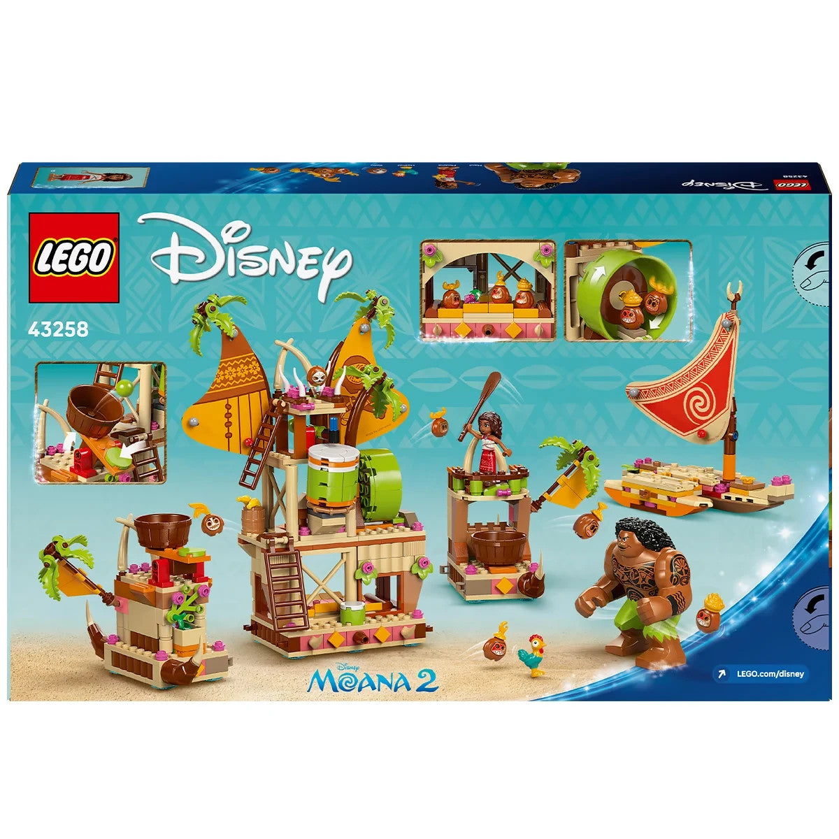 LEGO Disney Moana 43258 Kakamora Barge