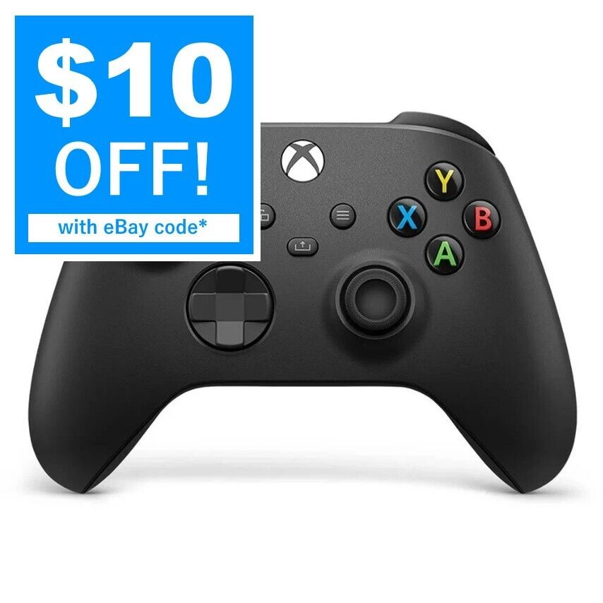 Genuine Microsoft Xbox Series X S Controller Carbon Black