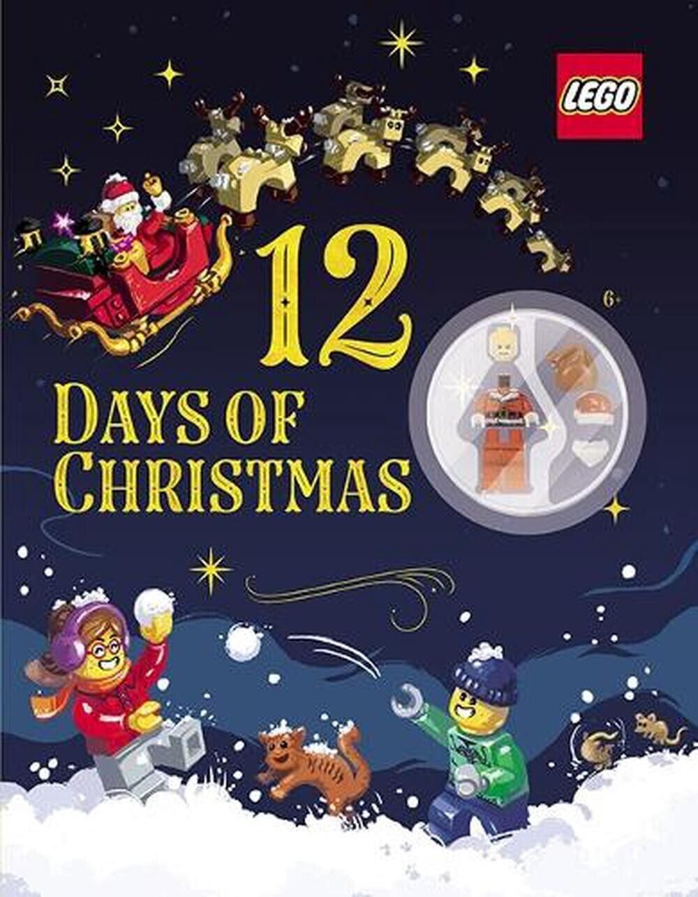 LEGO 12 Days of Christmas Margaret Wang (English) Hardcover Book with Minifigure