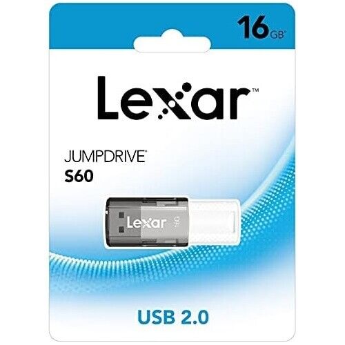 Lexar JumpDrive 16GB S60 USB 2.0 Flash Drive