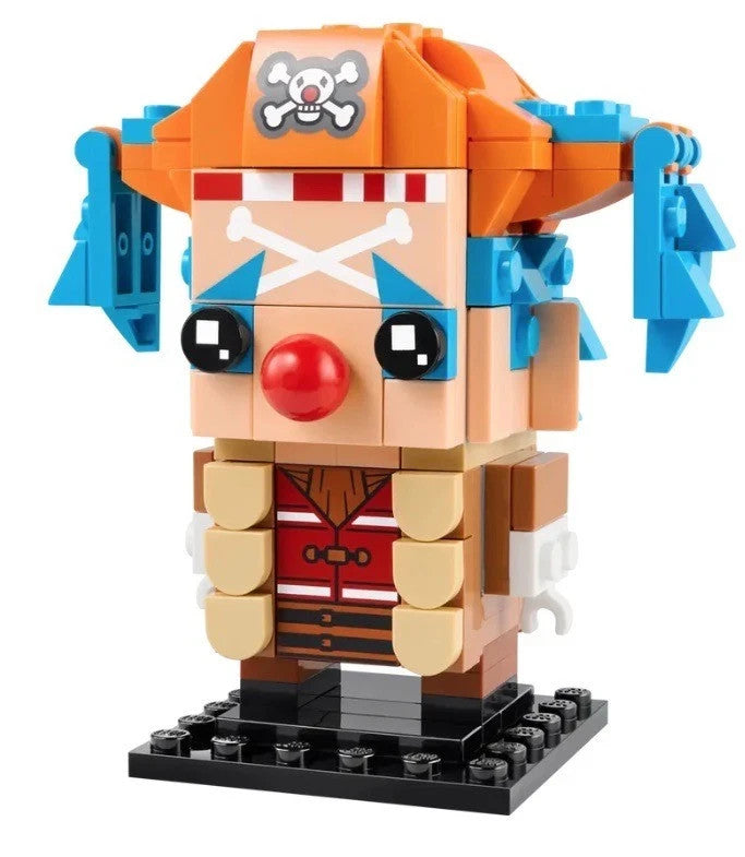 LEGO 40800 BrickHeadz Buggy the Clown Figure - One Piece - Brick Headz New