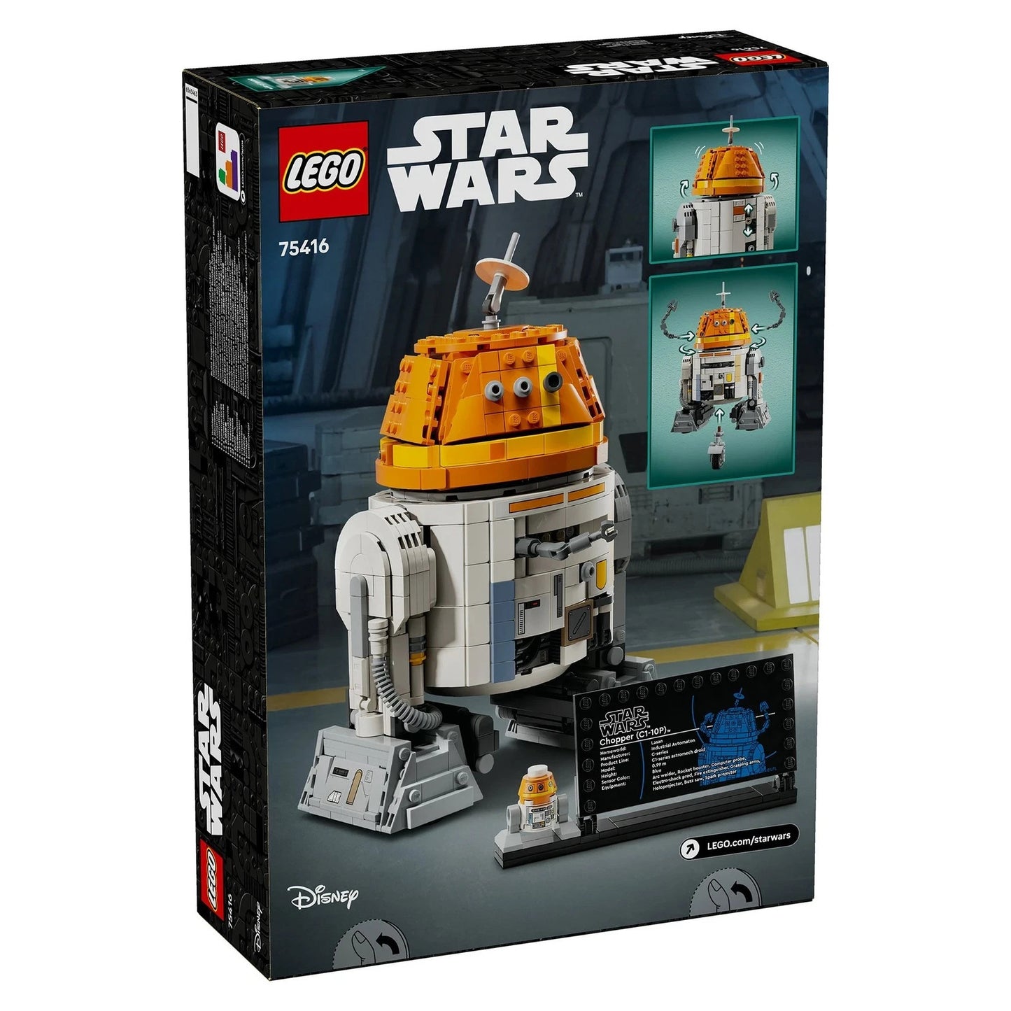 LEGO Star Wars: Chopper (C1-10P) Astromech Droid (75416) NEW