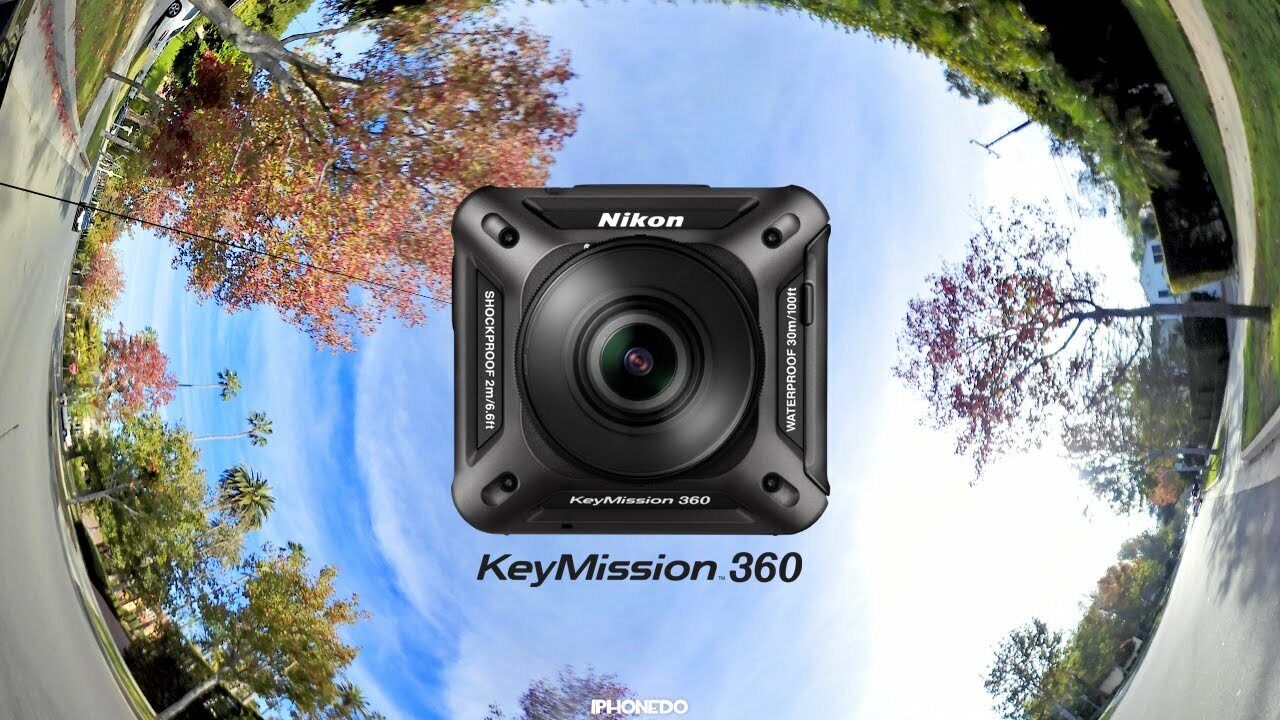 Nikon KeyMission 360 4K UHD Waterproof Shock Proof Action Video Camera Brand New
