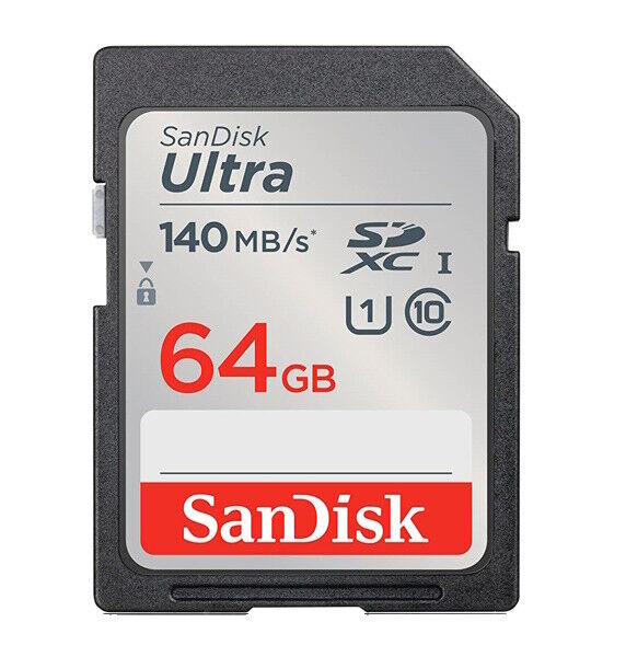 SD Card SanDisk Ultra 32GB 64GB 128GB 256GB Class10 SD HD Camera Memory Card