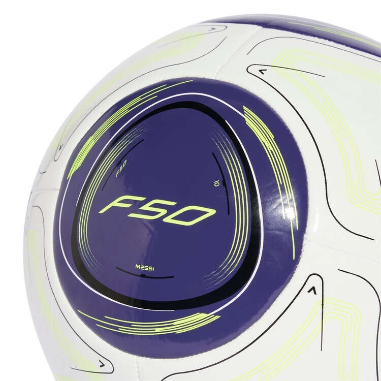 Adidas Messi F50 Club Football Size 3 4 5 TPU Soccer Ball Purple BALL