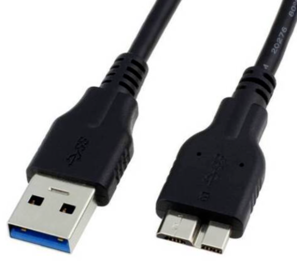 Super Speed USB 3.0 1m Micro B Hard Drive Cable For Seagate WD Toshiba PC Camera