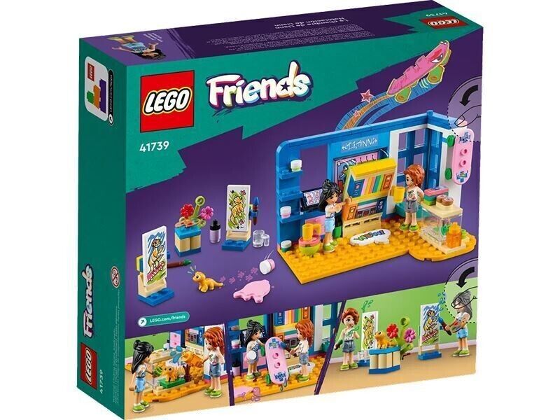 LEGO 41739 Friends Liann's Room Brand new and Sealed