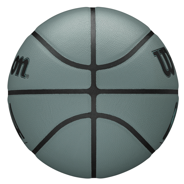 Wilson NBA Forge Light Blue Grey High-Performance Pro Seam Basketball out/indoor