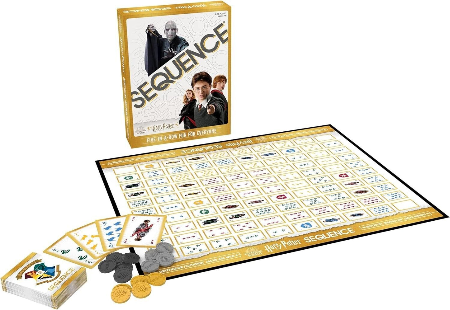 Sequence Harry Potter - Classic Strategy Board Family Game NEW