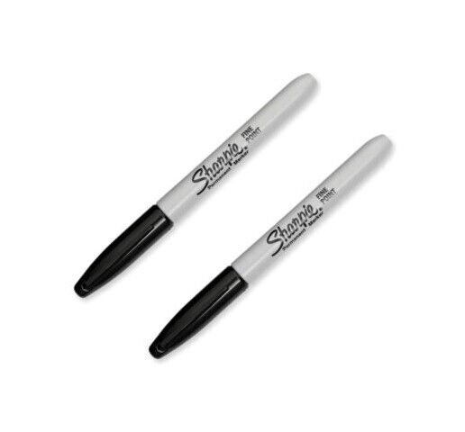 24x/5x/1x Sharpie Pen Fine Tip Black Permanent Marker Sharpies Markers Set Pack
