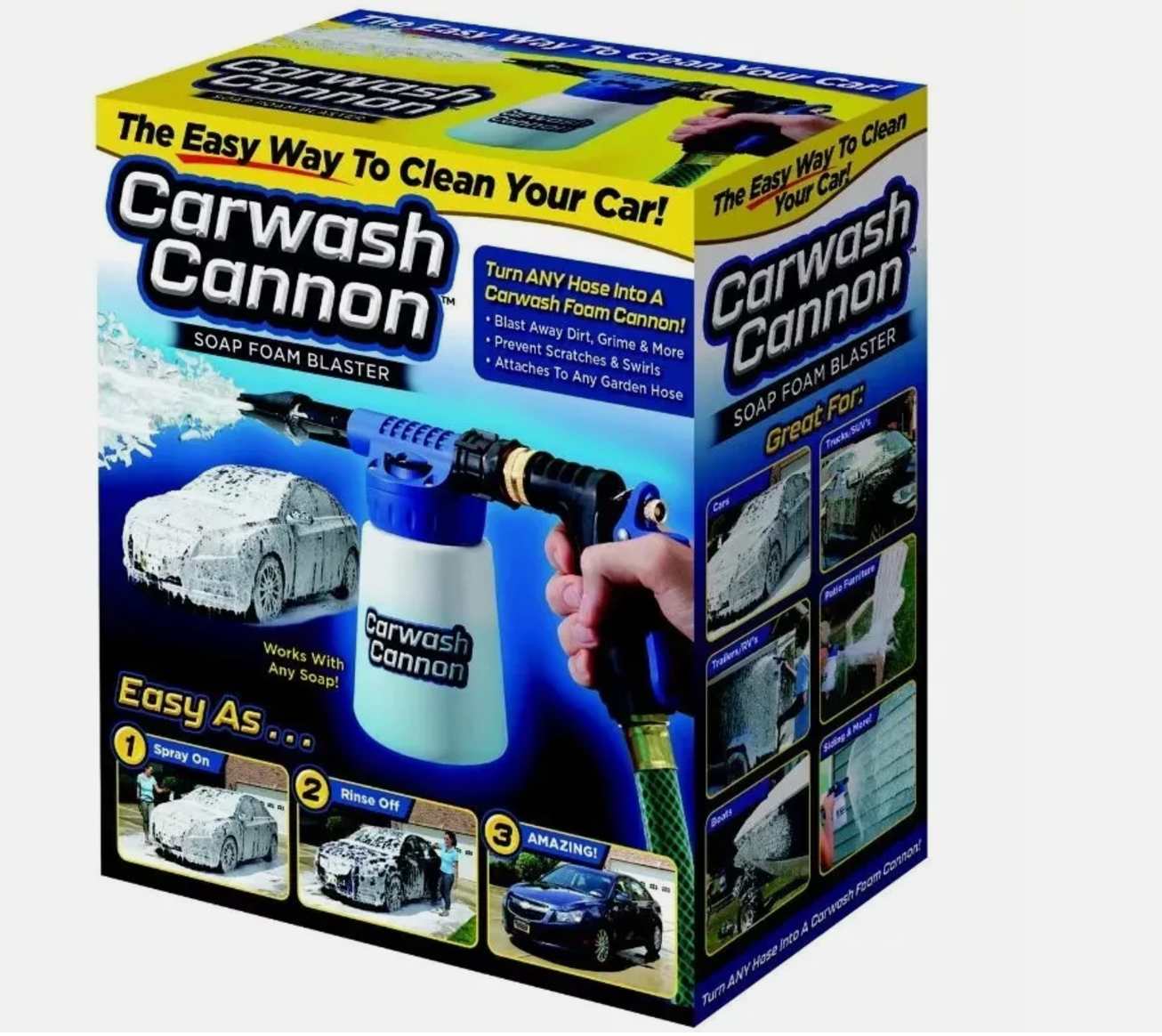 Carwash Cannon Car Wash Soap Foam Blaster Water Spray Gun