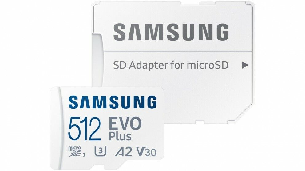 Micro SD Card SamSung Evo Plus 512GB Class 10 SDHC SDXC Memory