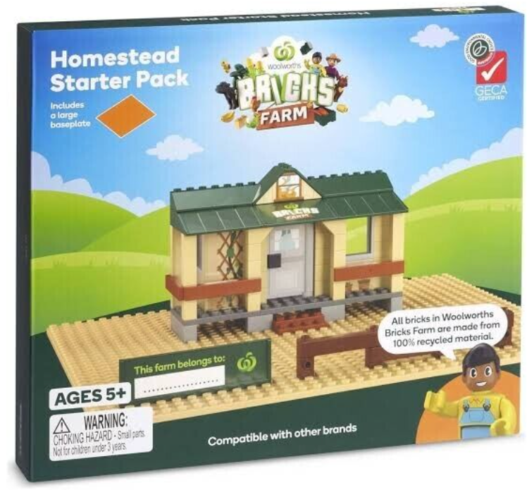 Woolworths Bricks Farm - Homestead House Starter Pack