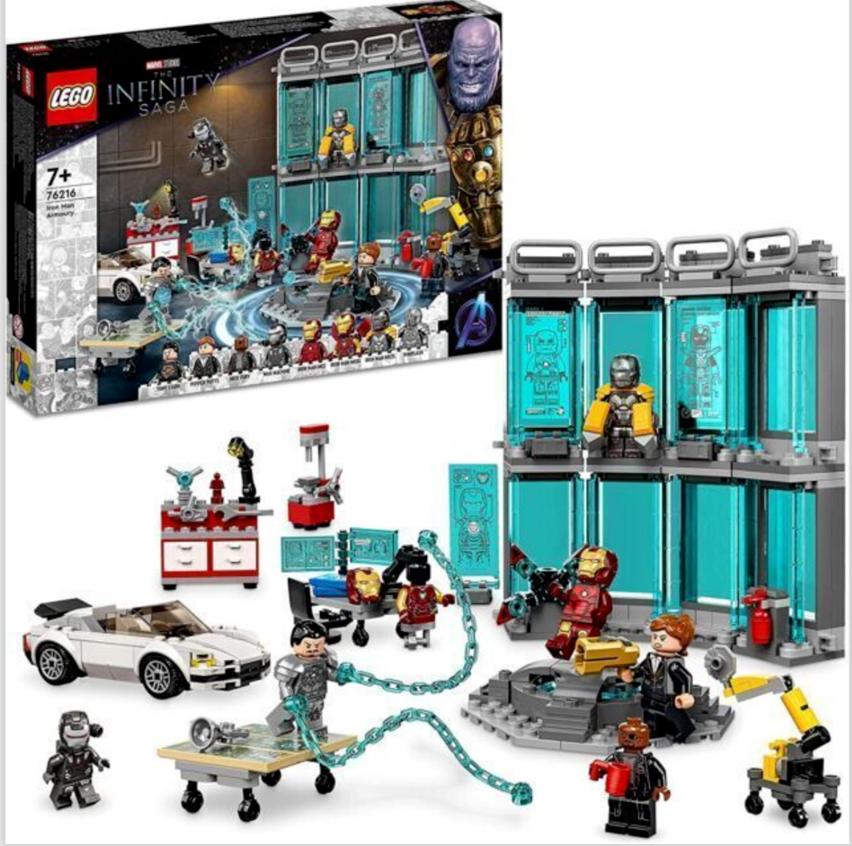 LEGO Marvel Iron Man Armoury (76216)