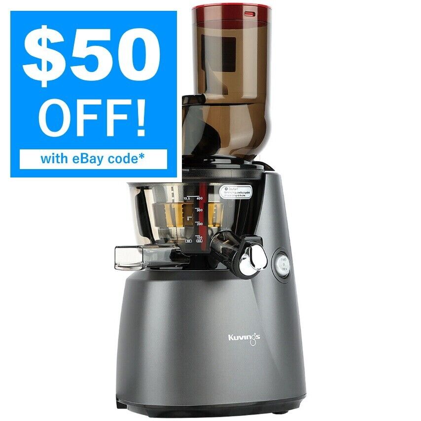 Kuvings C8000 Whole Slow Juicer with Bonus Sorbet Maker Brand New