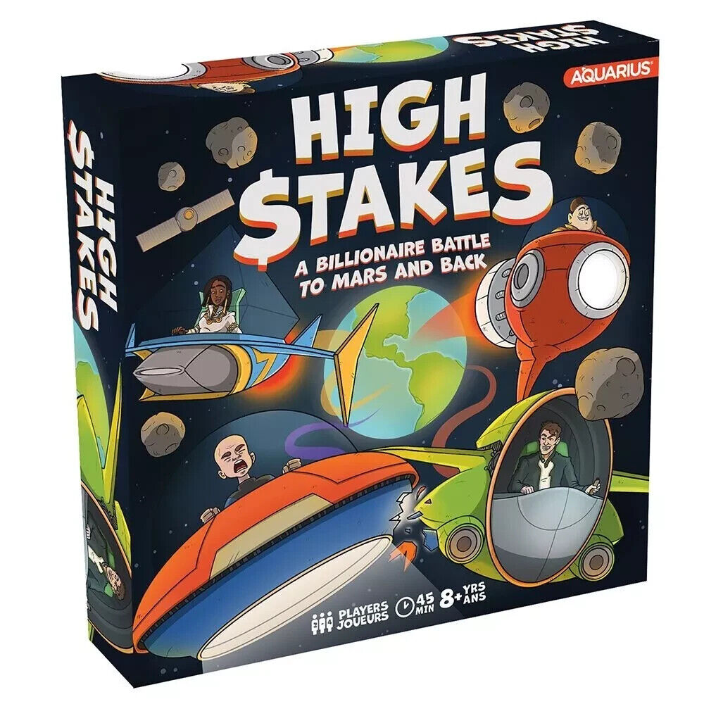 High Stakes $takes Billionaires Battle To Mars Board Game Aquarius