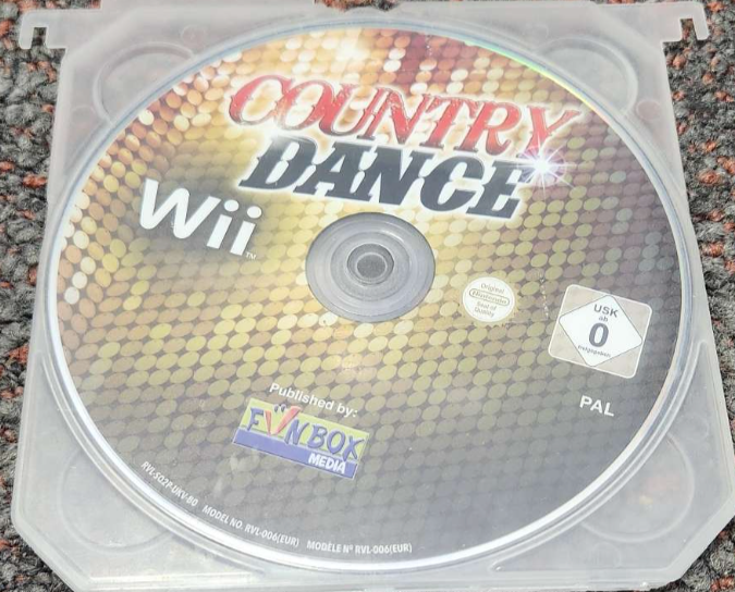 Country Dance Nintendo Wii Disc only