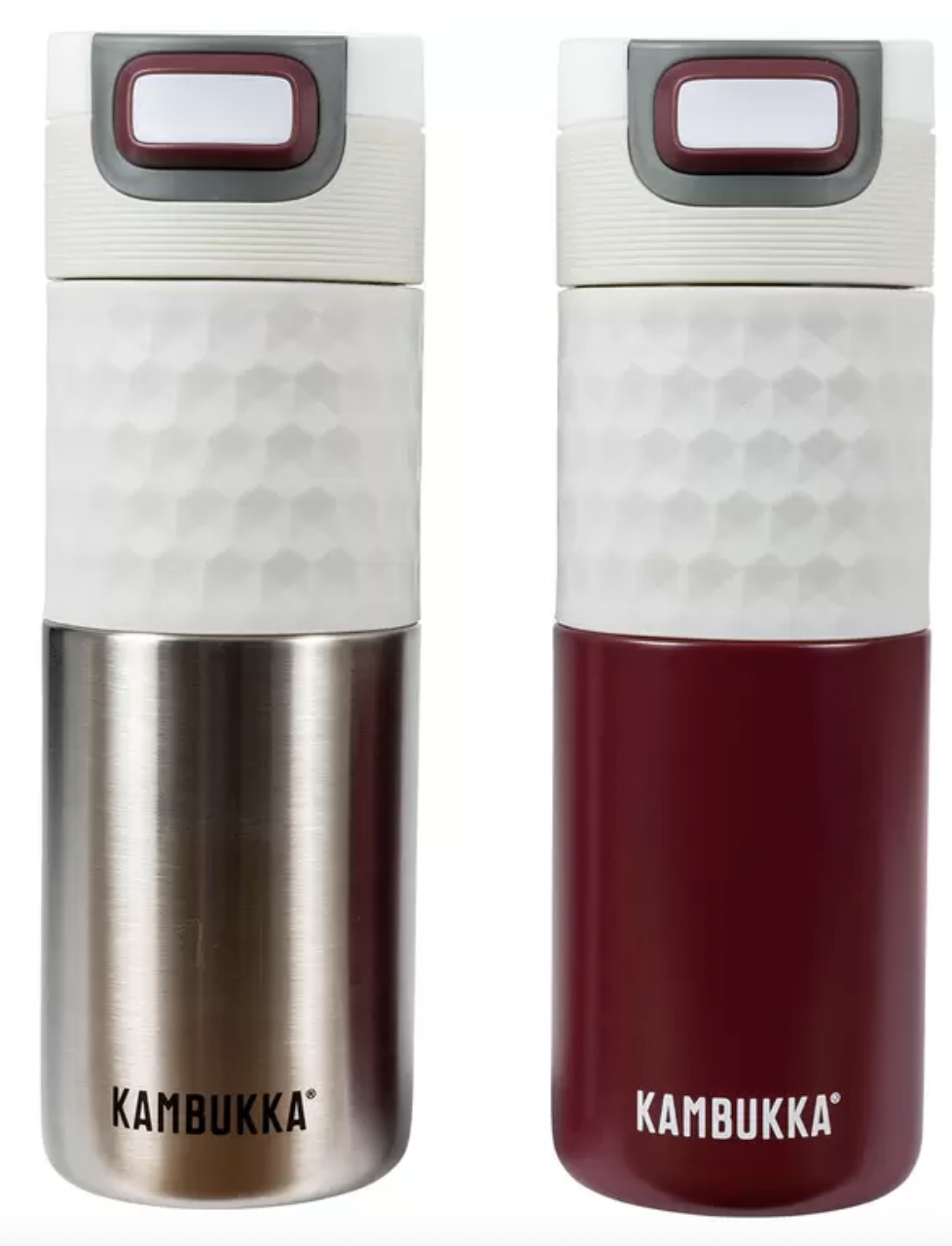 2x500ml Kambukka Etna Coffee & Tea Mug 3 in 1 Assorted Color