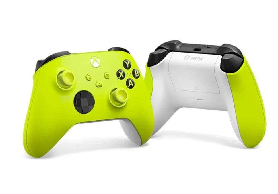 Genuine Microsoft Xbox Series X S Controller Carbon - Electric Volt Brand New