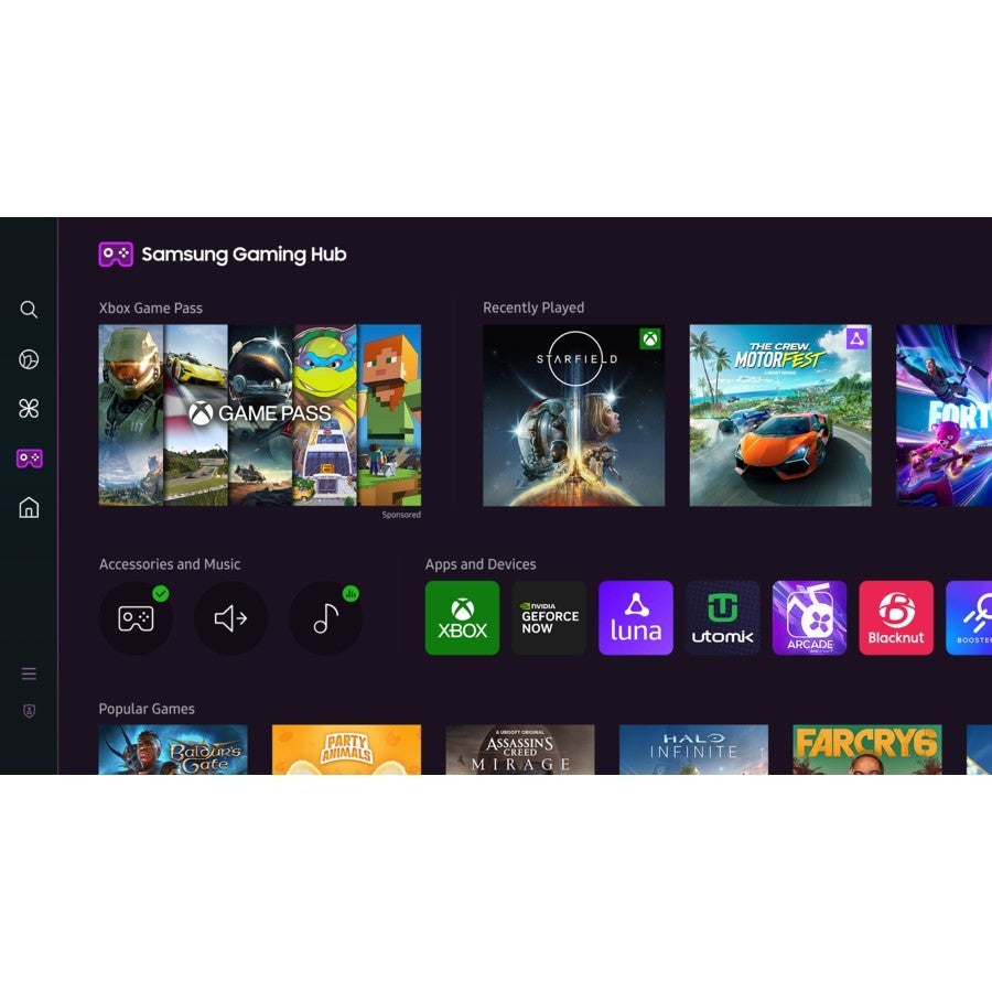 42" Smart LED Full HD 1080p LCD TV Tizen OS Powered by SAMSUNG