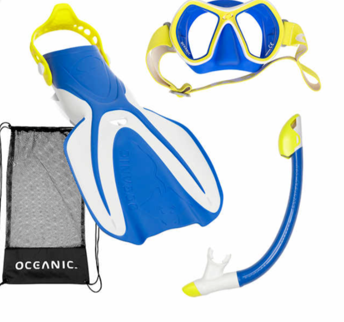 Oceanic Youth Snorkeling Set Youth Size S/M