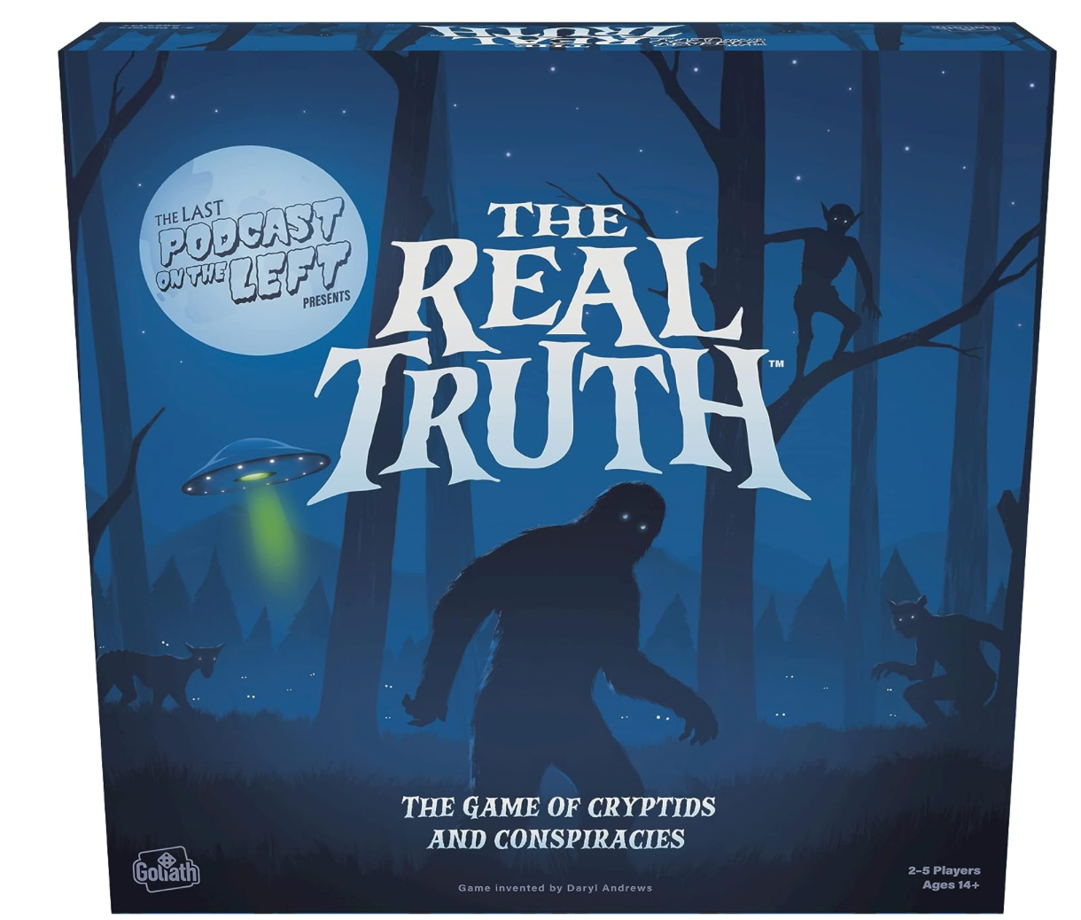 Goliath Game The Last Podcast on the Left Presents The Real Truth Ages 14+