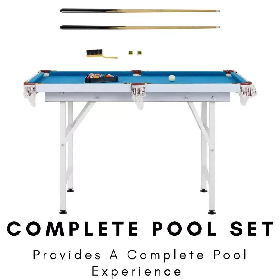 120cm Billiard Table Set Table Pool Compact Table Foldable Game Billiards