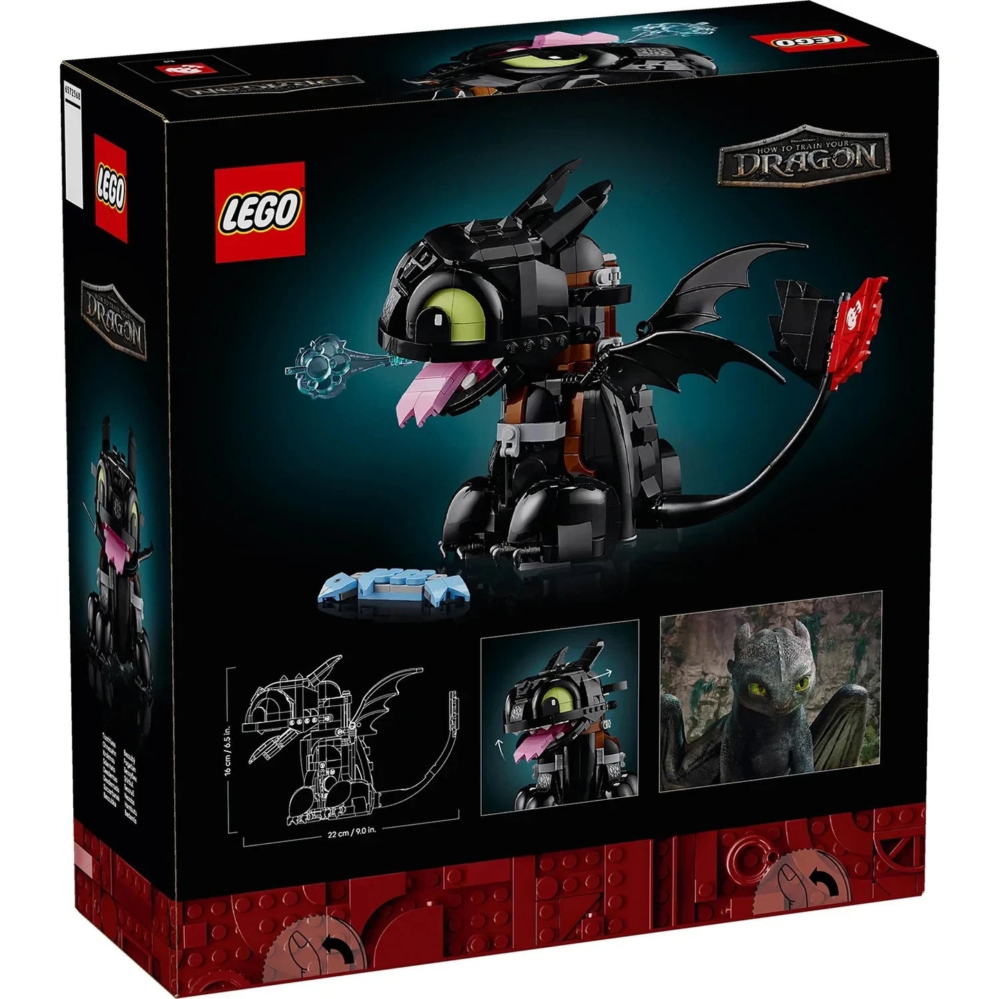 LEGO 10375 ICONS How to Train Your Dragon: Toothless Brand New Sealed